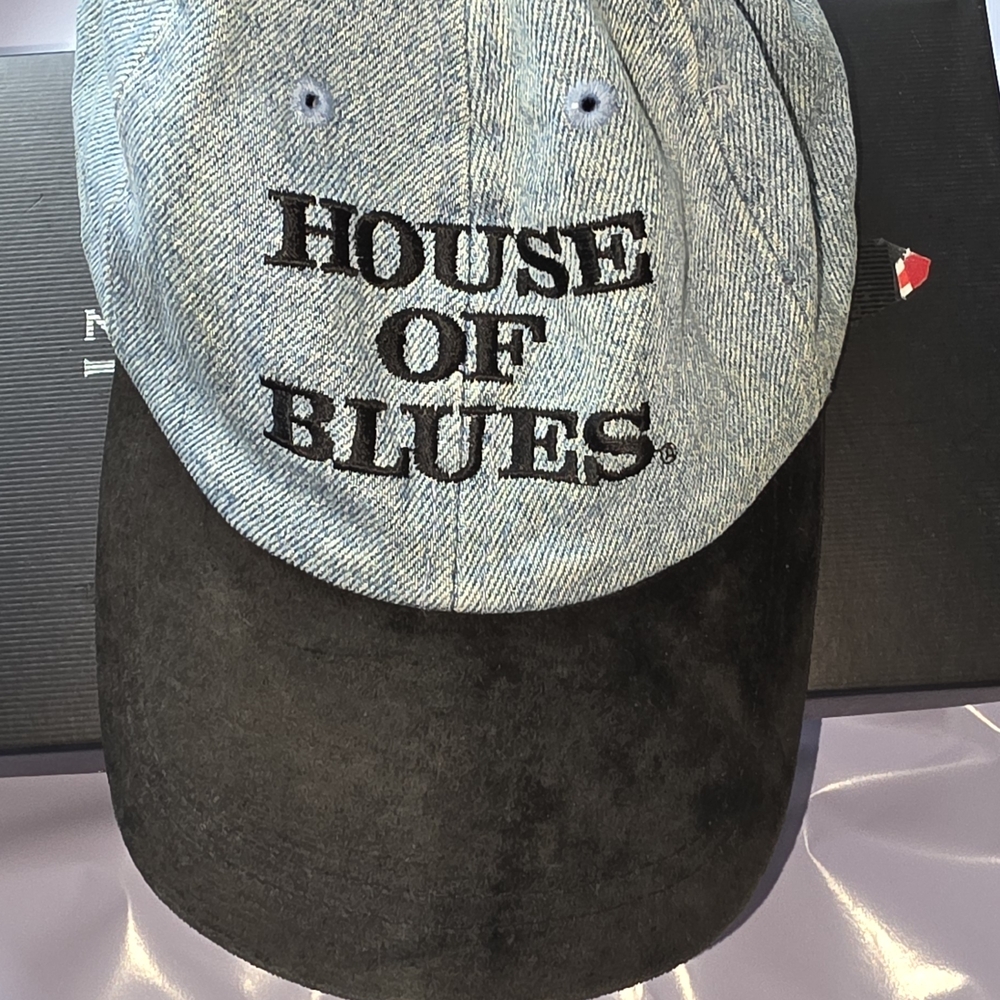 House of Blues Two-Tone‎ Denim and Black Cap